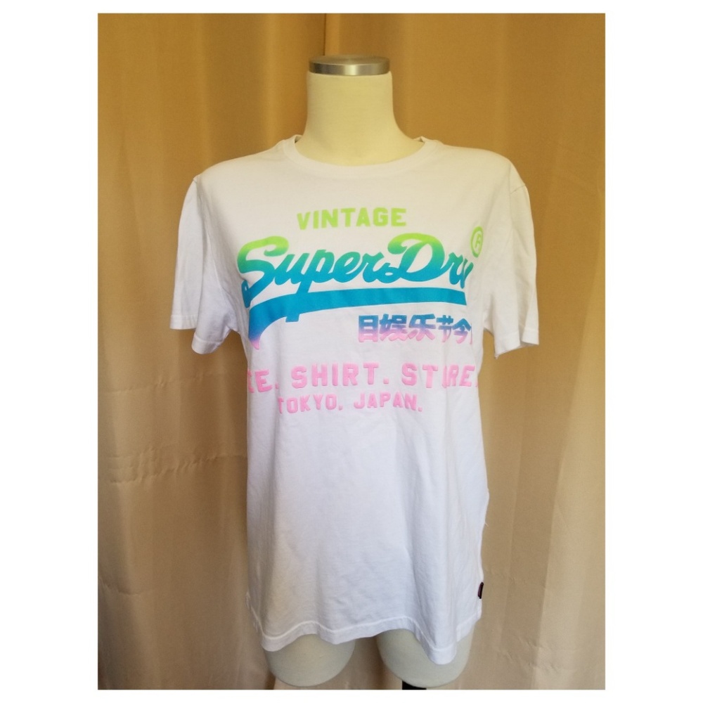 Superdry Men's Vintage Logo Hyper Fade T-Shirt - Picture 2 of 4